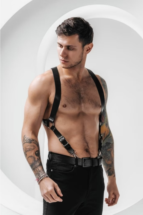 BDSM Erkek Harness - 2