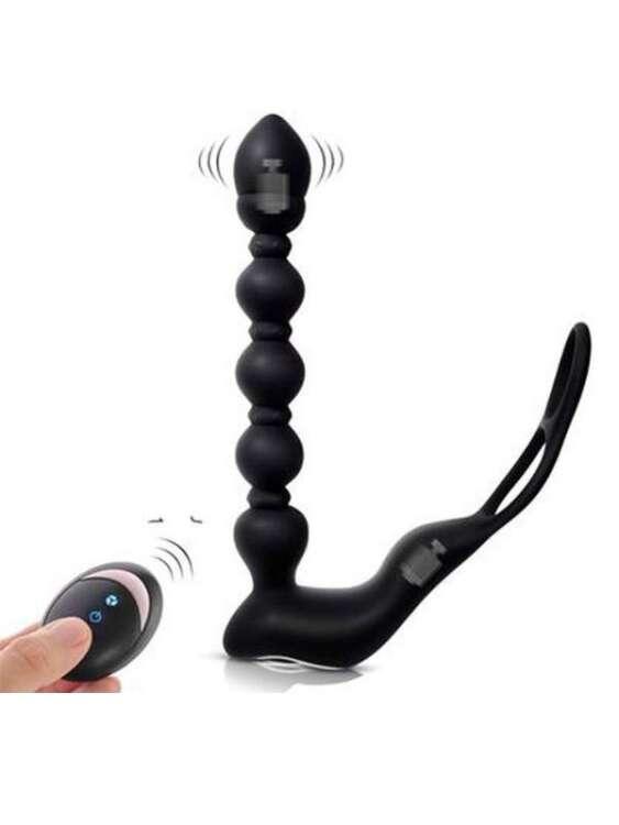 Censan Isıtmalı Penis Halkalı Anal Prostat Vibratör - 5