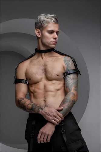 Erkek Harness BDSM Model - 4