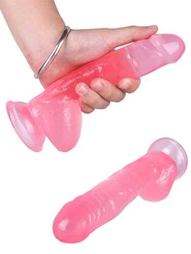 Noctis 18,8cm Pembe Dildo No:14 - 5