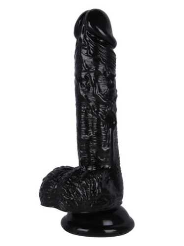 Noctis 18cm Siyah Dildo No:46 - 2