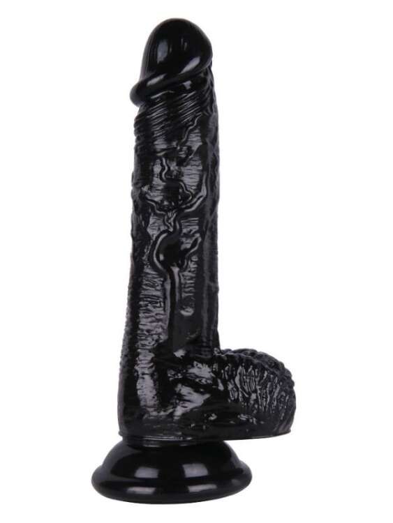 Noctis 18cm Siyah Dildo No:46 - 3