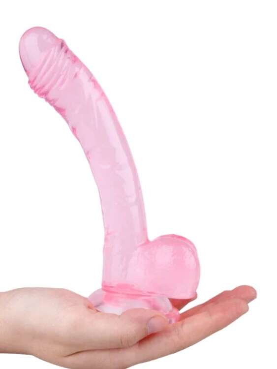 Noctis 19cm Pembe Dildo No:10 - 4