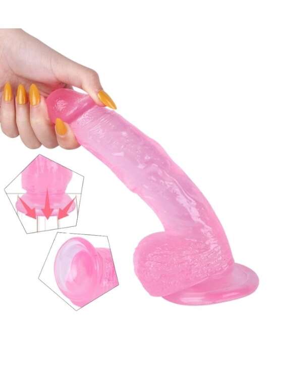 Noctis 22cm Pembe Dildo No:12 - 4