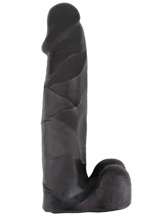 SECRETGAME Cal-King Dicks Invader's Whopper Büyük Dildo - 36.2cm Zenci - Black dildo, realistic dildo, testicle penis, large sex toys+18 - 1