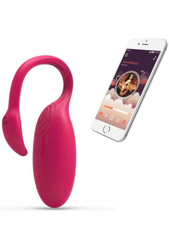 SECRETGAME Flamingo Akıllı Telefon Uyumlu Vibratör - Flamingo Smartphone Compatible Vibrator for orgasm - 1