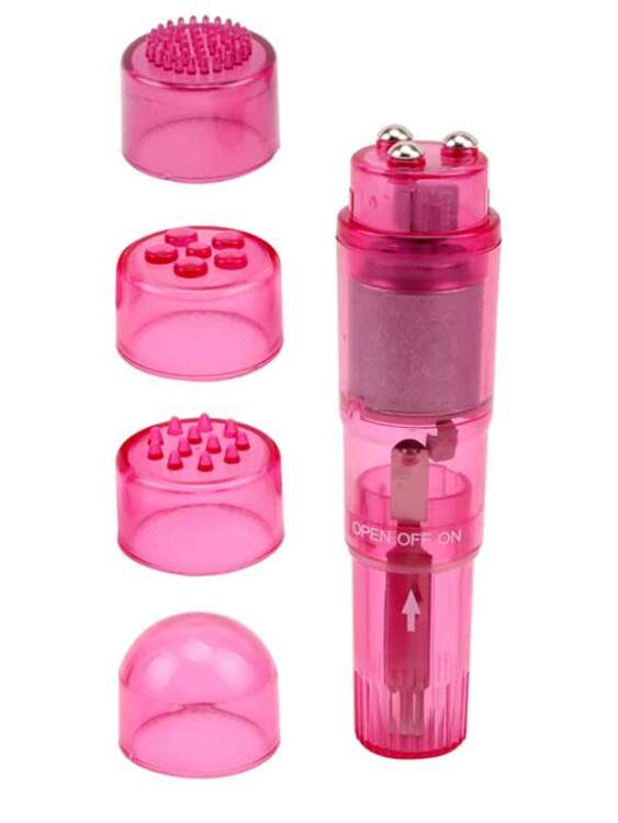 SECRETGAME Image Rocker Mini Masaj Vibratörü - Pembe - Mini Massage Vibrator sex massager, vagina massager sex toys+18 - 1