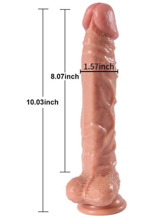 Jihad Knight Uzaktan Kumandalı Şarjlı Realistik Penis Döner Başlı 25.5 cm - 2