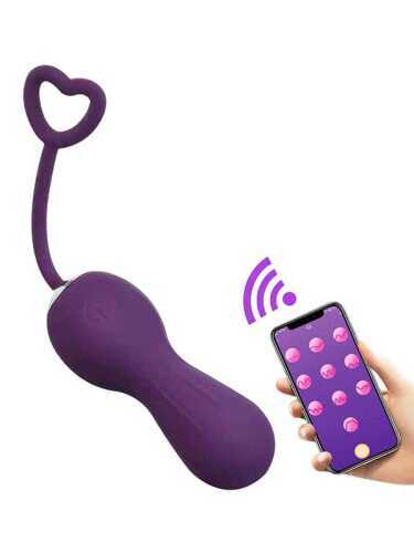 SECRETGAME Mor Telefon Kontrollü Mini Vibratör - Mini Vibrator with Phone Control, double vibrator, phone controlled, sex toys+18 - 2