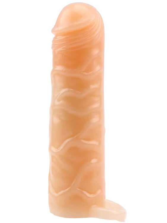 SECRETGAME Perfact Sleeve Testis Halkalı Penis Kılıfı - Penis Sleeve with Testicular Ring - 1