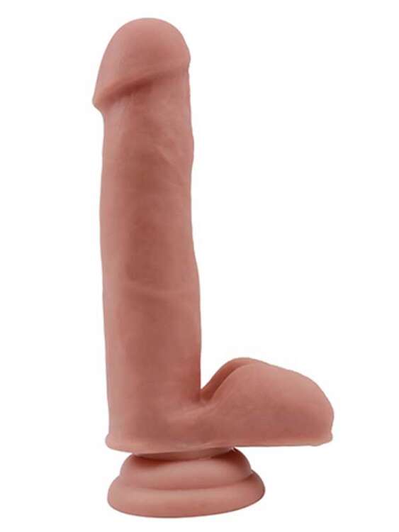 SECRETGAME Philander Kıkırdaklı Gerçekçi Dildo - 18cm Ten - dildo, realistic penis, cartilaginous dildo, dildo vibrator, strapon penis ,sex toys+18 - 1