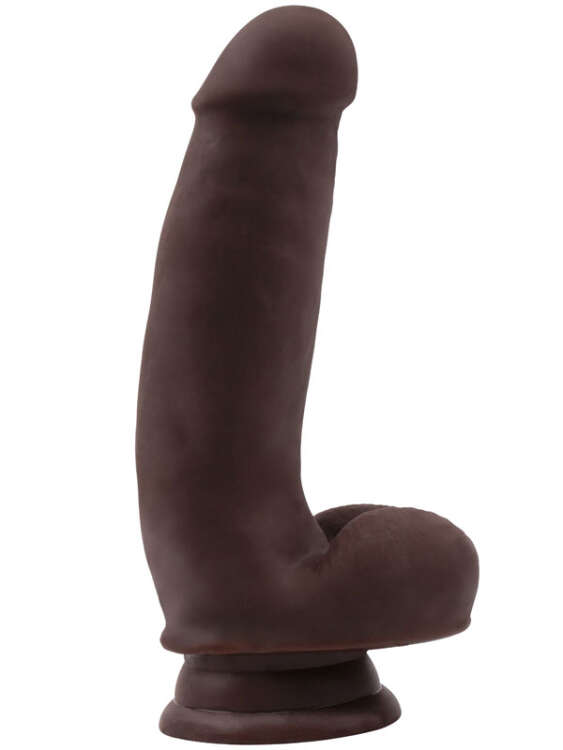 SECRETGAME Pruriency Lord Kıkırdaklıı Gerçekçi Dildo - 17.5cm Zenci- black dildo, realistic penis, cartilaginous dildo, strapon penis ,sex toys+18 - 1