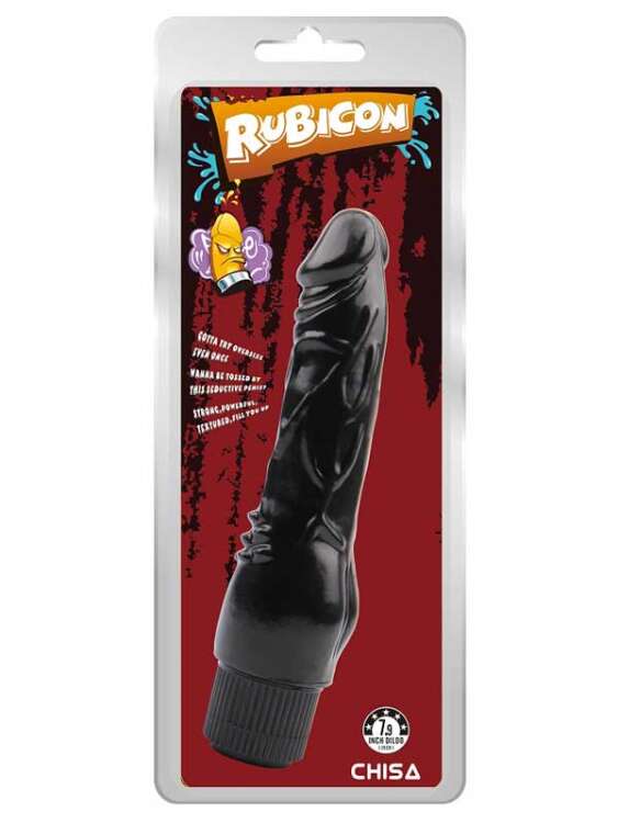 Rubicon Gerçekçi Zenci Vibratör - 19cm - 2