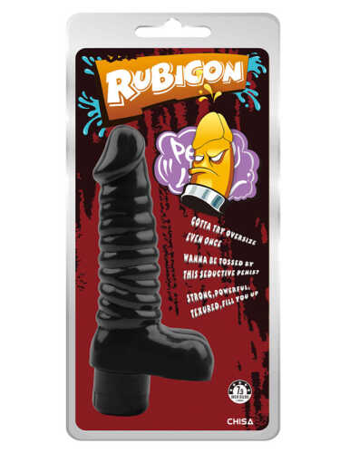 Rubicon Gerçekçi Zenci Vibratör - 19cm - 2