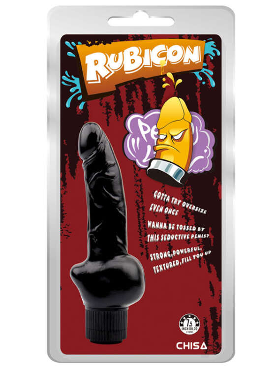 Rubicon Gerçekçi Zenci Vibratör - 19cm - 2