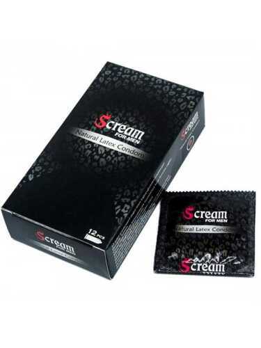 SECRETGAME Scream 12´li Klasik Prezervatif Classic - Condom sexual health, penis sheath - 2