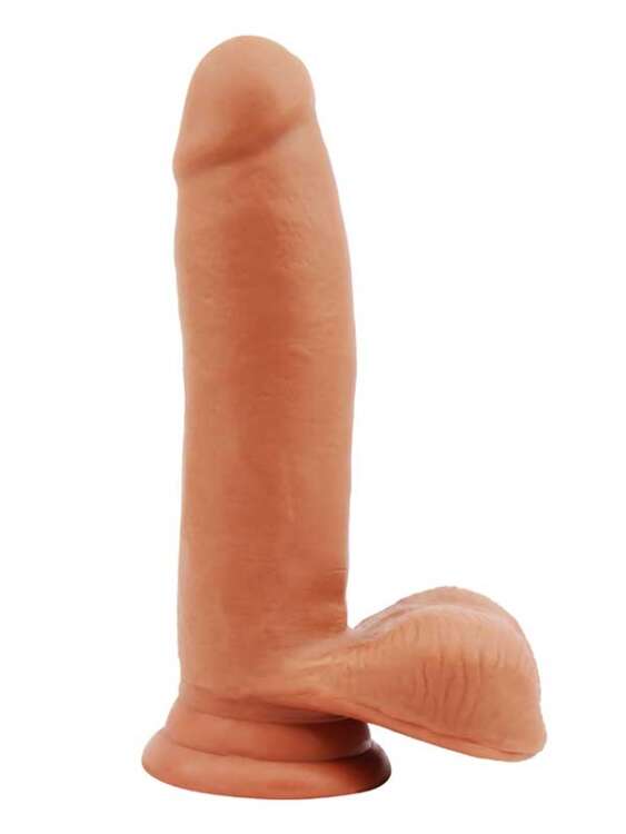 SECRETGAME Sex Lure Kıkırdaklı Gerçekçi Dildo - 17.5cm Melez - Mulatto dildo, realistic penis, cartilaginous dildo, dildo vibrator, strapon penis ,sex toys+18 - 1