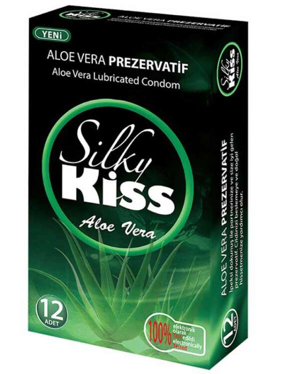 Silky Kiss Aloa Vera Özlü Prezervatif - 1