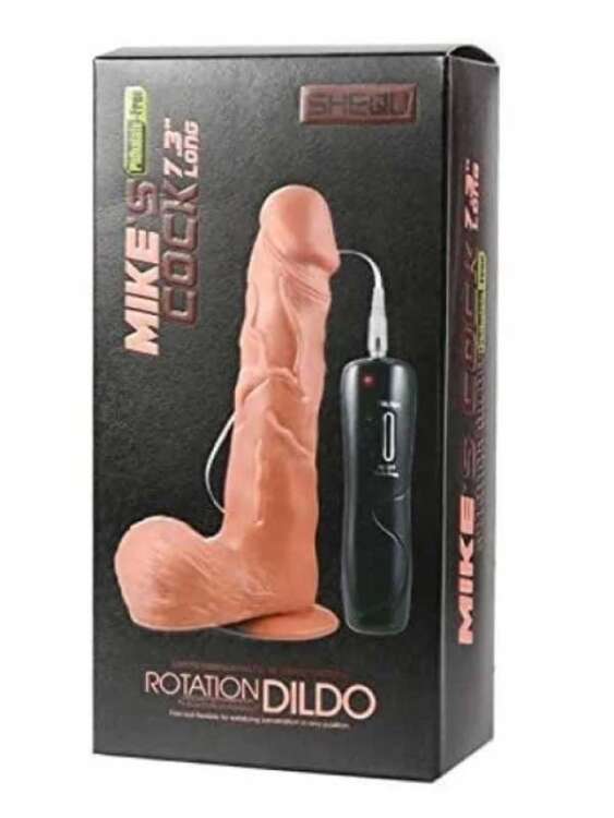 Shequ Mike Titreşimli Realistik Vibratör 19.5 cm - 4