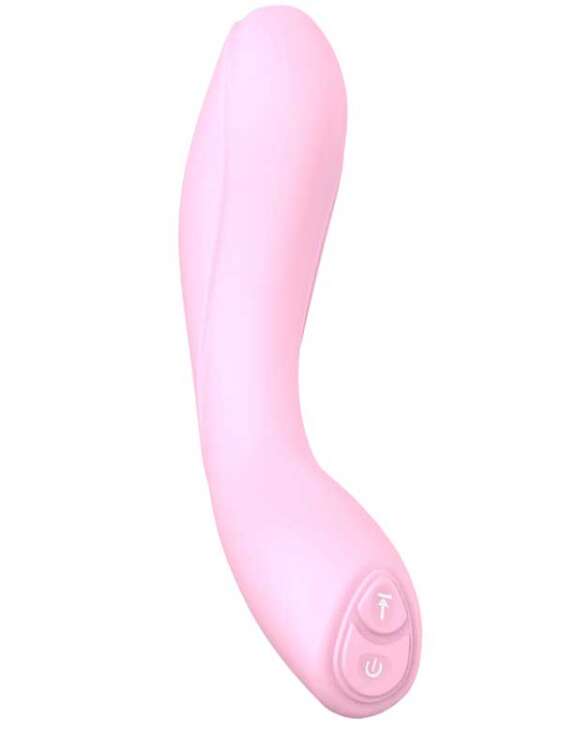 Xuanai Elbow Bükülebilir Eğik Şarjlı Vibratör - Pembe - 1