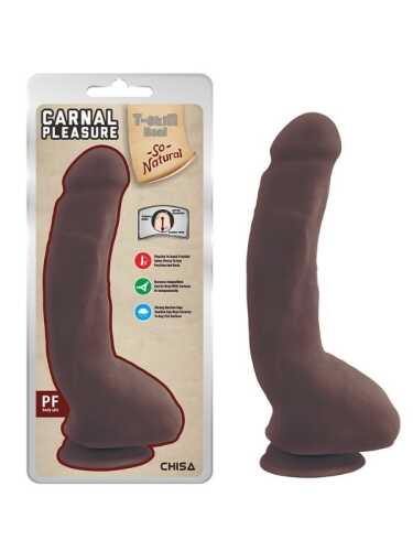 Carnal Pleasure Melez 23.5cm Kıkırdaklı Gerçekçi Dildo - 1