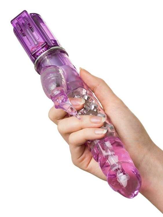 Censan High-Tech Klitoral Uyarıcı Vibratör mor 26,5 cm - 5