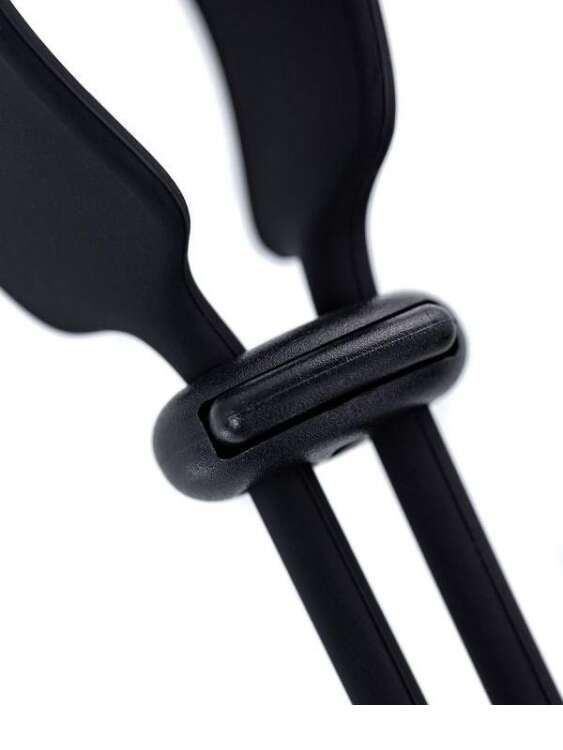 Censan Kement Keb Model silikon siyah 14 cm Penis Halkası - 3