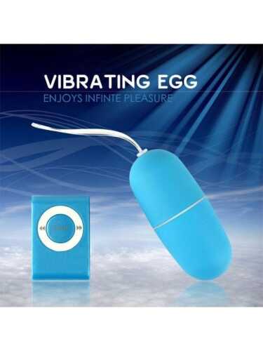 CENSAN MP3 Şeklinde Uzaktan Kumandalı Renkli Yumurta Vibratör - 4