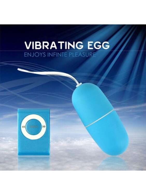 CENSAN MP3 Şeklinde Uzaktan Kumandalı Renkli Yumurta Vibratör - 4
