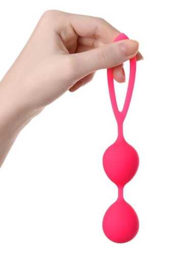 Censan Rai Vajinal Kegel Egzersiz Topları Pembe 17 cm - 3