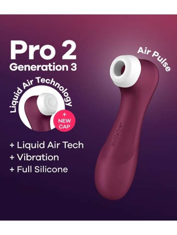 Censan Satisfyer Pro 2 Generation 3 Klitoris Uyarıcı Vibratör - 1