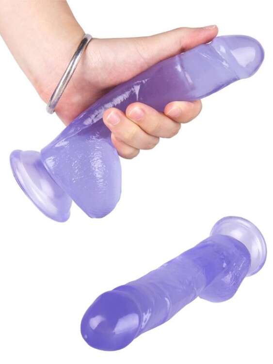 Noctis 18,8cm Mor Dildo No:14 - 5