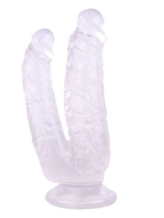 Noctis 19cm Beyaz Çiftli Dildo No:76 - 2