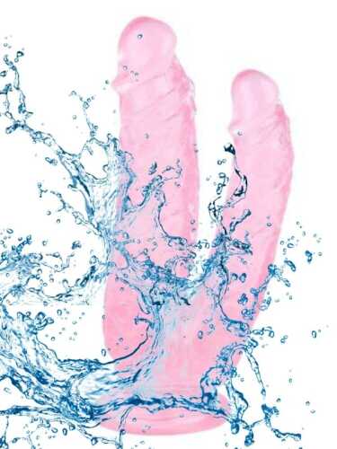 Noctis 19cm Pembe Çiftli Dildo No:76 - 4