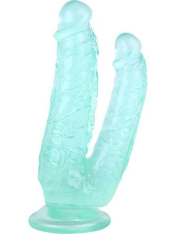 Noctis 19cm Yeşil Çiftli Dildo No:76 - 1