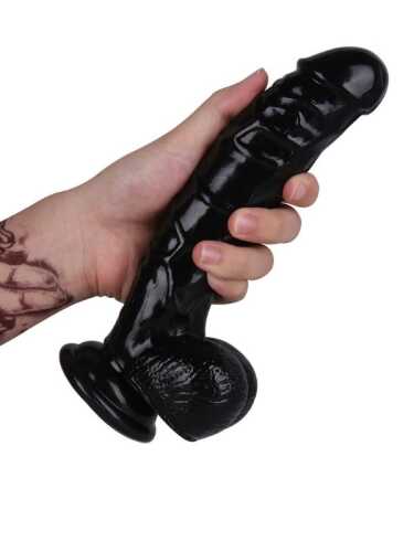 Noctis 21,5cm Siyah Dildo No:51 - 5