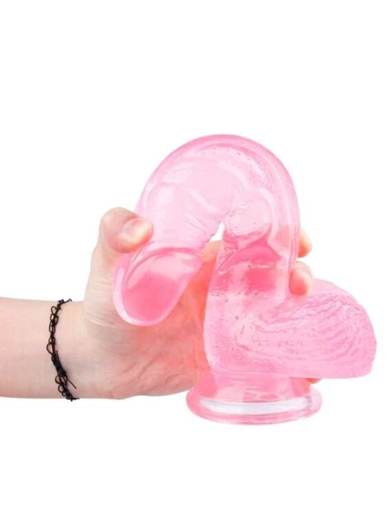 Noctis 22,5cm Pembe Dildo No:13 - 4