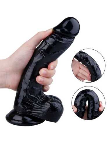 Noctis 22,5cm Siyah Dildo No:55 - 4