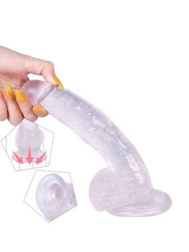 Noctis 22cm Beyaz Dildo No:12 - 4