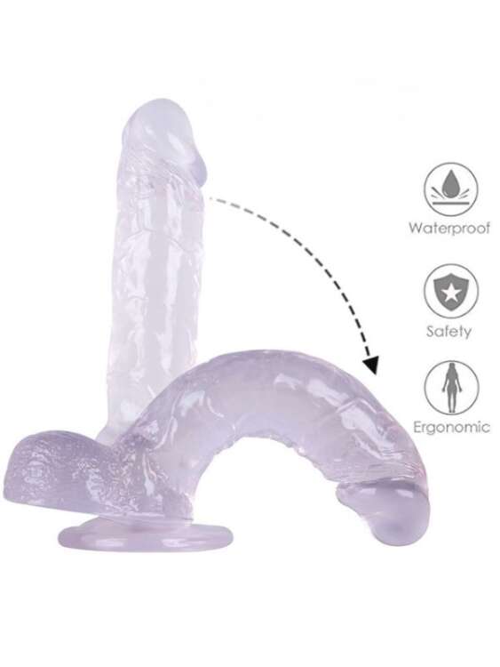 Noctis 24cm Beyaz Dildo No:4 - 5