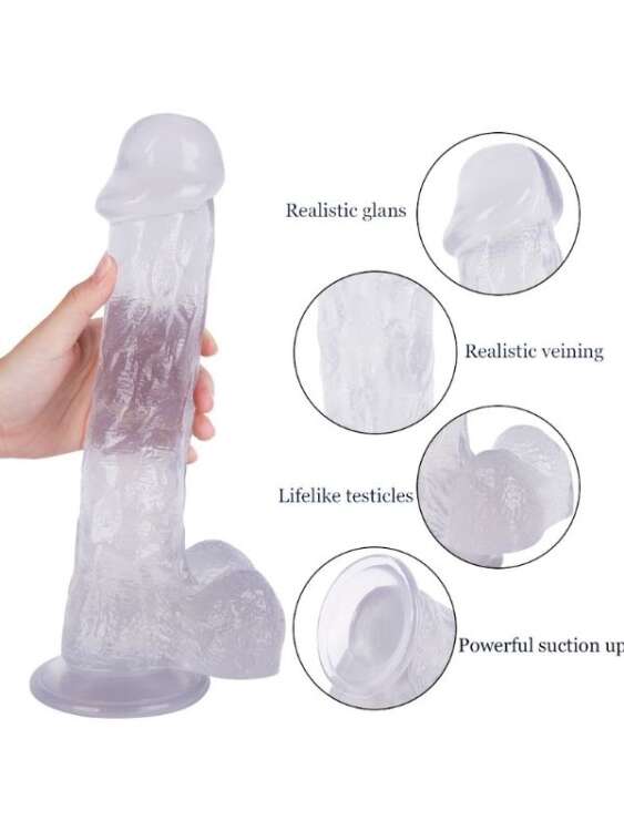 Noctis 30cm Beyaz Dildo No:69 - 5