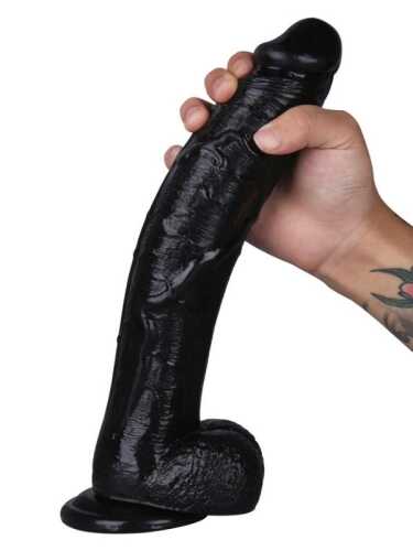 Noctis 30cm Siyah Dildo No:39 - 4