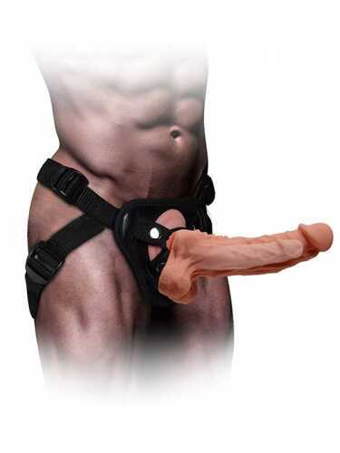 SECRETGAME Xman Belden Bağlamalı 20cm Protez - Realistic strapon penis, dildo masturbator sex toys+18 - 2
