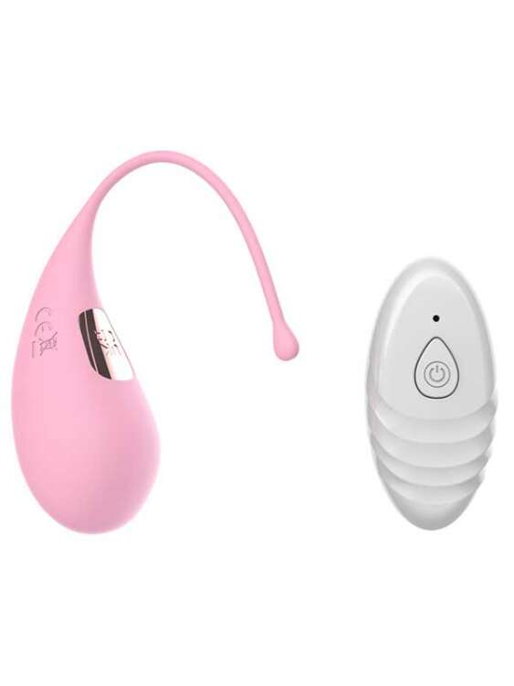 SECRETGAME Uzaktan Kumandalı Çift Taraflı Vibratör Açık Pembe - Remote Controlled Double Sided Vibrator,modern, Travel Vibrator sex toys+18 - 1